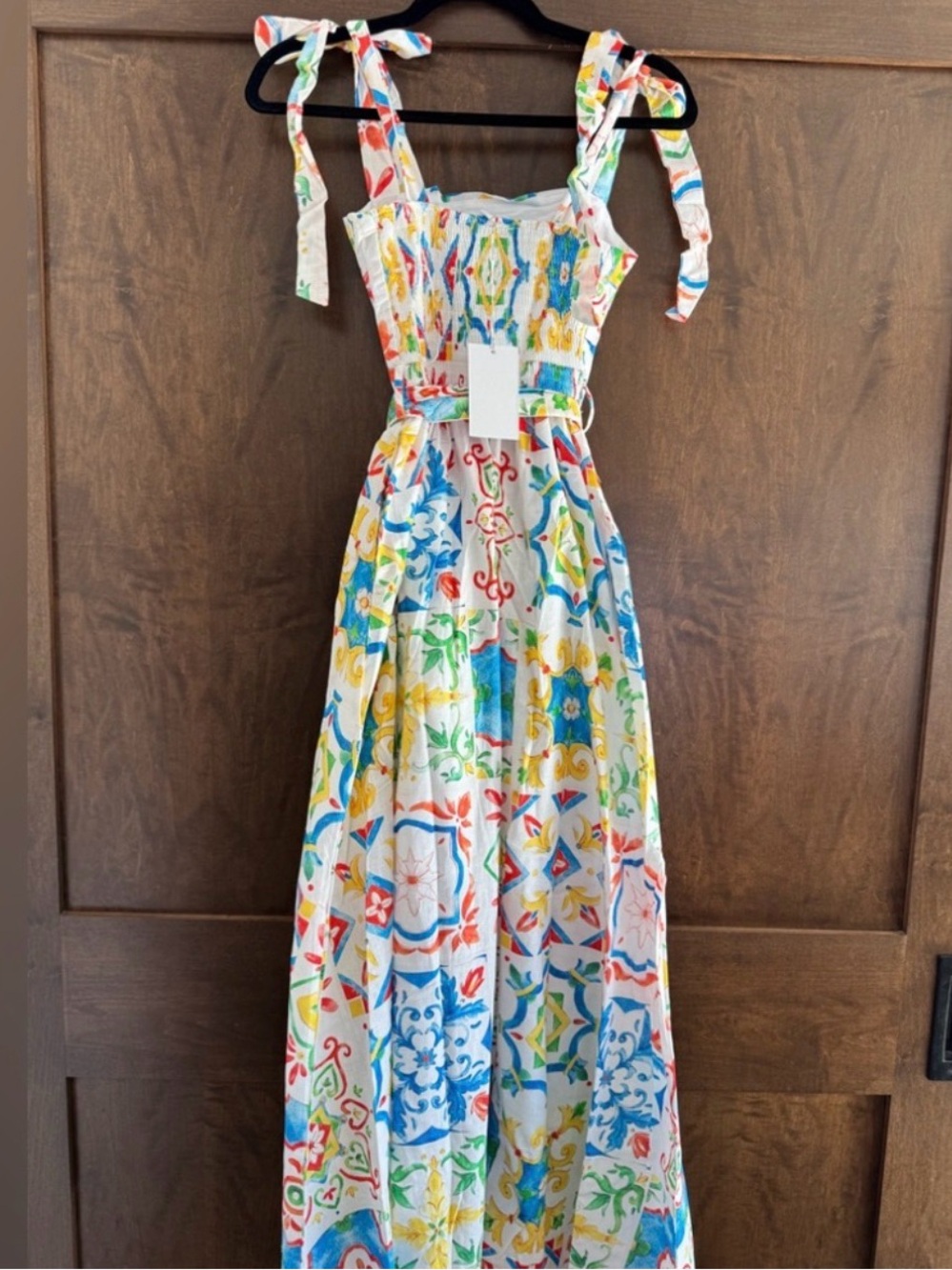 NWT Prosperina Italian Tile Dress Medium - Picture 3 of 4